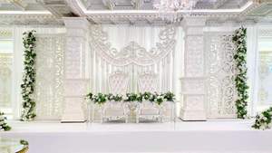 Marco de puerta de lujo para escenario de compromiso, personalizado en EE. UU., hecho a mano, de fibra ligera, para bodas y eventos, venta de fábrica - Product Image 4