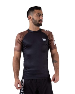 Men Roman MMA <b>Rash</b> <b>Guard</b> Custom Logo No Gi Grappling Jiu Jitsu Rashguard <b>BJJ</b> Uniforms Unisex Compression Shirts Long Sleeve - Product Image 5