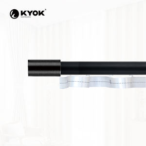 KYOK Vente en gros de tringles à rideaux réglables pour rideaux coulissants Support d'usine Foshan - Product Image 1