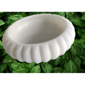 Cuenco decorativo de mármol vintage, objetos elegantes para decoración del hogar - Product Image 2