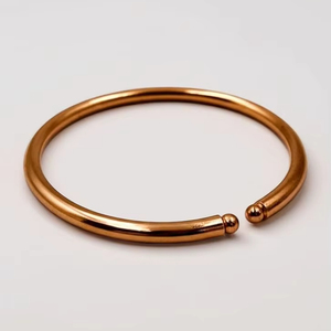 Bracelet magnétique en cuivre fait main, nouveau, cadeau d'anniversaire, unisexe, bijou à porter à la main, pour vendeur, bouddhisme - Product Image 1