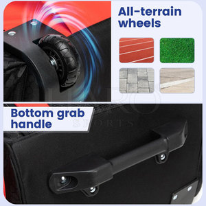 Durable Waterproof Fabric <b>Baseball</b> Backpack With Bat <b>Ball</b> Helmet Storage And Lightweight Design For Training Practice - Product Image 6