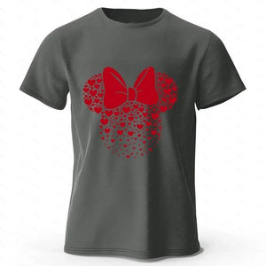 Camiseta de Mujer Informal de Lona 100% Algodón, Color Sólido, Transpirable y Ecológica, con Impresión Digital y Peso de Tela de 180g - Product Image 5