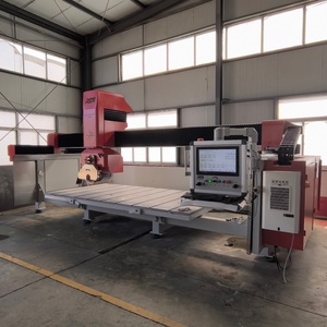 Rainbow Bridge HQ-3220CM Scie à pont CNC 5 axes pour la découpe et le fraisage de <span class=keywords><strong>pierre</strong></span> 320x200cm, avec fonction de polissage des bords et de traitement du marbre - Product Image 2
