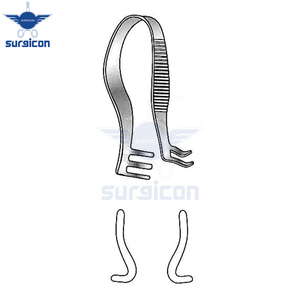 Retractor Autoajustable Finsen de 5 cm (2 Pulgadas) y 12 mm, Retractor Quirúrgico Reutilizable de Acero Inoxidable con Punta Roma, Instrumento Médico - Product Image 3