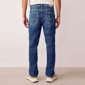 Best Selling High Quality Men's Straight Casual Canvas Mid Rise Breathable Eco-Friendly <b>Jeans</b> Pant Quick Dry Online Sale - Product Image 3