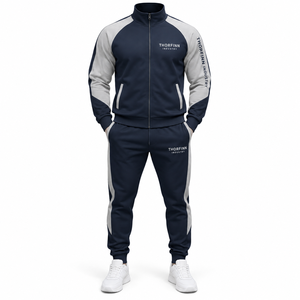 Chándal Deportivo Personalizado de Alta Calidad al por Mayor para Hombre, Talla XL, Secado Rápido, Logotipo Impreso, Ropa Deportiva Masculina de Talla Grande - Product Image 1