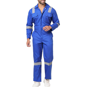 Combinaison de travail en coton imperméable et durable pour hommes et femmes, combinaison de travail robuste, combinaison de soudage, réparation automobile, anti-allergique, certifiée CE - Product Image 4