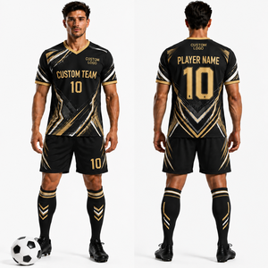 ชุดยูนิฟอร์มฟุตบอลสำหรับโรงเรียน เสื้อ กางเกง ถุงเท้า ชุดเซ็ต ใส่สบาย สำหรับฝึกซ้อม แข่งขัน ลีก ชมรม วิทยาลัย ผู้ใหญ่ ชาย หญิง ระดับมืออาชีพ - Product Image 4