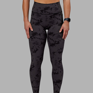 Leggings de Yoga de Camuflaje para Mujer, Cintura Alta, Largos, con Bolsillos, Spandex, Poliéster, Elásticos en Cuatro Direcciones, Pantalones Deportivos - Product Image 3