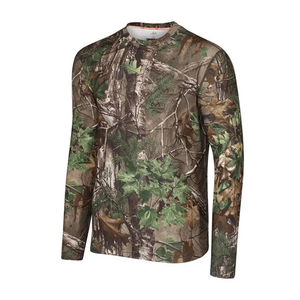 Camisetas de Manga Larga con Cierre y Estampado de Rayas para Caza, Personalizadas de Alta Calidad para Hombre, para Campamento y Aventura - Product Image 5