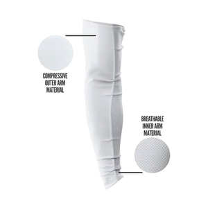 Mangas de compresión para juegos con estampado por sublimación al por mayor, las más vendidas, mangas deportivas refrescantes, mangas de ciclismo, precio al por mayor - Product Image 2