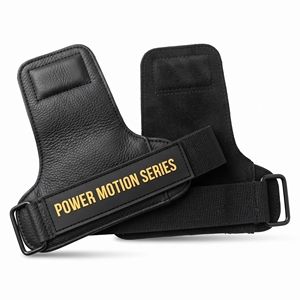 Leather Waist Support Adjustable Hook & Loop Leather <b>Grips</b> <b>Weight</b> <b>Lifting</b> Strength Training Leather <b>Grips</b> Unisex - Product Image 2