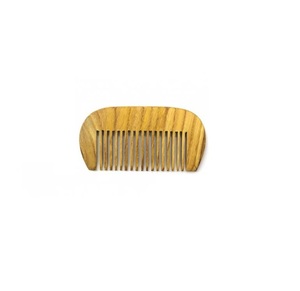 Peine de Madera Premium % Madera Natural de Pera, Peine de Dientes Suaves, Herramientas para el Cuidado del Cabello, Doble Cara, Precio al por Mayor - Product Image 1