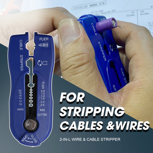 Pelacables de Acero Múltiple Lematec LE-SC100 con Cortador, Herramienta OEM de Alta Resistencia para Crimpar y Cortar Cables de 0.8-2.6mm - Product Image 5