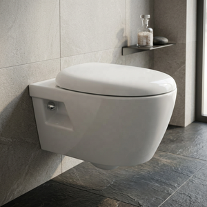 Luxury Gold Color Wall Hung Toilet Rimless <b>Ceramic</b> Water Closet Modern Wall Mounted WC <b>Pan</b> For Bathroom - Product Image 6