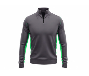 Polyester Sublimation Quarter Zip Top <b>Jacket</b> Manufacturer <b>Men</b> Women Youth Sportswear Quick Dry Team <b>Pullover</b> - Product Image 6