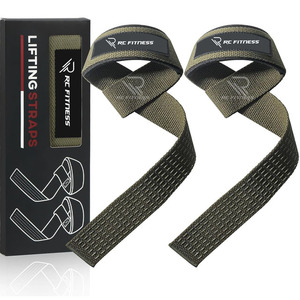 Correas de Algodón Premium para Levantamiento de Pesas, para Gimnasio, Entrenamiento de Fuerza, Ejercicios con Barra, Culturismo y Fitness - Product Image 2