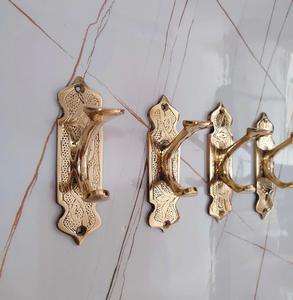 Organisateur mural à double crochet en métal noir mat de qualité supérieure pour salle de bain, cuisine, entrée - Product Image 3