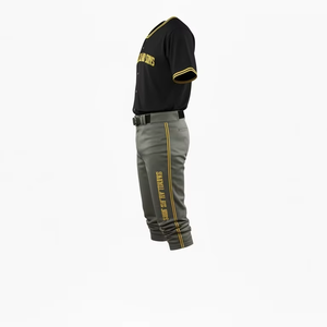 Uniforme de Béisbol Profesional Personalizado, Ropa Deportiva para Hombre y Mujer, Conjunto Completo de Jersey y Pantalones, Suministro al por Mayor - Product Image 3