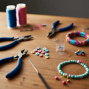 Ilan Abalorios Perline in argilla polimerica 5x9mm 20 pezzi per la creazione di gioielli artigianali - Product Image 3