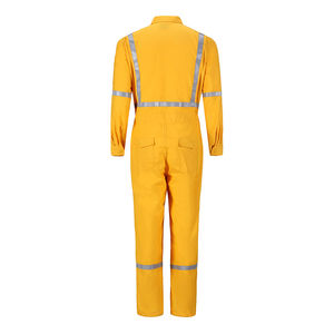 Overol de Trabajo para Hombre, 100% Algodón, Sin Flama, Transpirable y Ligero, Uniforme para Mecánicos - Product Image 2