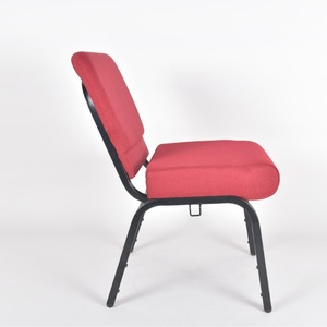 Sillas Apilables de Tela con Estructura Metálica Resistente para Hotel, Diseño Moderno, con Estante para Libros y Protector de Piso - Venta al Por Mayor - Product Image 3