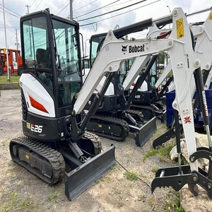 Mini-excavatrice compacte Bobcat E26 conçue pour l'excavation, la démolition et la préparation du terrain, avec confort pour l'opérateur - Product Image 5