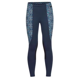 Leggings d'équitation pour femmes, taille haute, longueur intégrale, bleus, en tricot, Spandex Nylon, extensibles dans les quatre sens, avec bande latérale, 2026 - Product Image 4