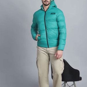 Chaqueta Clásica Acolchada para Hombre, Aislante, Cálida, de Secado Rápido, Transpirable, Cómoda, para Viajes de Invierno, Aire Libre, Casual y a la Moda - Product Image 2