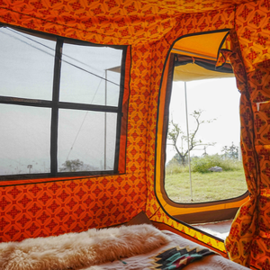 Carpa de Lona Pioneer Outdoors para las Cuatro Estaciones, Tipo Recta, con Refuerzo, de Una Habitación, Amplio Espacio, Impermeable >3000mm, para 3-4 Personas, de Aluminio - Product Image 3