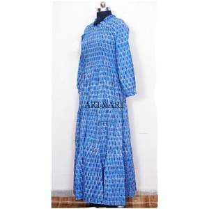 Robe midi trapèze en coton, douce, sexy, bohème, décontractée et élégante, nouvelle collection automne-été, tenue de plage pour femmes, idéale pour les soirées. - Product Image 6