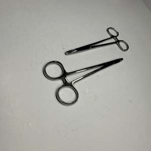 Pinzas de Pesca de Acero Inoxidable con Punta Recta o Curva - Product Image 3