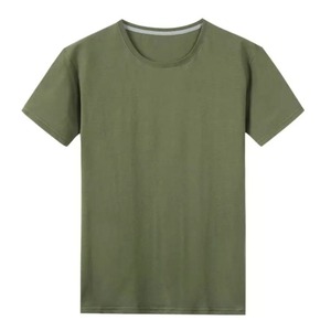 Camiseta de Manga Corta para Hombre, Cuello Redondo, 100% Algodón Jersey, Corte Regular, Color Rojo, Diseño Personalizado en la Parte Delantera, Transpirable, Estilo Casual, Tejido de Punto - Product Image 5