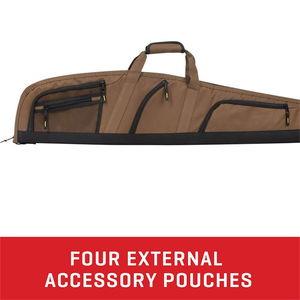 Durable Premium Quality FAUX Leather <b>Gun</b> Cover Convenient Carry Shooting <b>Case</b> for Big Game Hunting High Quality Holster - Product Image 3