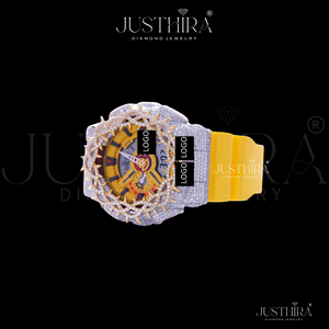 Hot Sale Trendy Moissanite Diamond <b>Watch</b> <b>for</b> <b>Women</b> Elegant Shiny Stone Bracelet Wristwatch Available At Factory Direct Price - Product Image 3