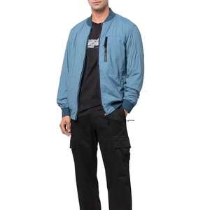 Chaqueta Personalizada OEM para Hombre, Chaqueta Bomber Cortavientos de Invierno, Relleno de Poliéster, Ropa de Abrigo Informal, Chaqueta Acolchada de Manga Larga - Product Image 1
