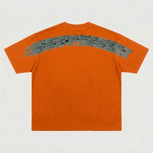 Camiseta OEM 100% Algodón 230g Lavada DTG Oversize para Hombre, Estilo Vintage con Lavado Ácido, Fabricantes de Ropa Personalizada - Product Image 2