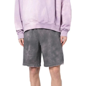 Custom Vintage Acid Wash Eco-Friendly Breathable Gym Shorts Men 100% Cotton <b>Elastic</b> Waist Workout Training Premium Quality - Product Image 1