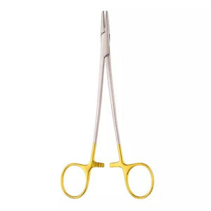 Porte-aiguilles chirurgical manuel en acier inoxydable Crile Wood personnalisé, de haute qualité et à prix abordable, par Grip Surgical - Product Image 1