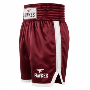 Pantalones Cortos de Boxeo Verdes para Hombre Fawkes, Corte Regular, Transpirables, 100% Algodón, Estampado Digital, Ropa de Artes Marciales, Ropa Deportiva para Adultos - Product Image 2