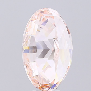 Diamant ovale élégant de couleur rose intense, cultivé en laboratoire, certifié IGI, pureté VS1, taille excellente, diamant CVD non monté pour la création de bijoux. - Product Image 6