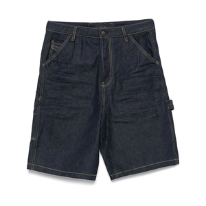 Pantalones Cortos de Mezclilla de Cintura Alta para Hombre, Estilo Urbano, Transpirables, de Secado Rápido, Pierna Recta, 100% Algodón, Casuales, Nuevos - Product Image 1