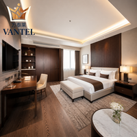 Juego de Muebles de Dormitorio para Hotel Vantel, Muebles Modernos de Lujo Personalizados para Habitaciones de Huéspedes, para Proyectos de Resorts y Hostelería