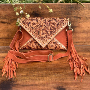 Bolso cruzado de cuero de gamuza con herramientas manuales personalizadas de lujo, nueva tendencia, bolsos de cuero genuino de piel de vaca de alta calidad para mujer - Product Image 2