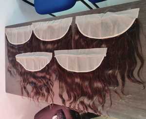Frontal de Encaje HD Gris Natural Virgen Remy - Product Image 2