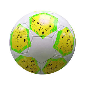 Ballon de football durable en cuir PU cousu à la machine, imperméable, taille 5, coloré, pour entraînement extérieur et sport d'équipe - Grande vente - Product Image 6