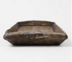 <b>Rustic</b> <b>Wooden</b> Rectangular Tray Handmade Antique Style Serving Tray for Farmhouse Apartment Hotel Use - Product Image 3