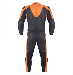 Combinaison de moto en cuir sur mesure de qualité supérieure MotoCP Racing 1 pièce, équipement de conduite avec bosse niveau 2 CE, fabriquée sur mesure - Product Image 2