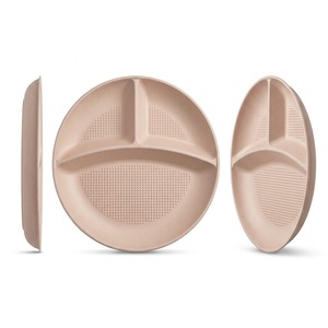 Nouveauté Vietnam : Assiettes jetables en fibre de bambou écologiques, biodégradables et compostables, idéales pour les mariages – Meilleures ventes - Product Image 3